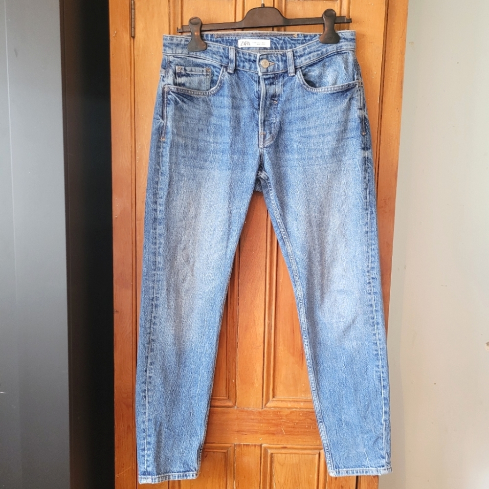 Zara Blue Skinny Jeans